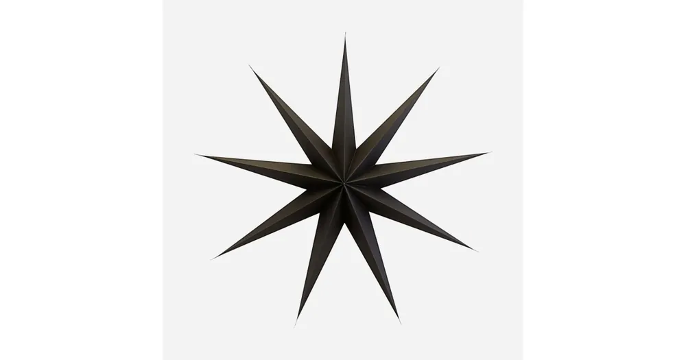 Must-Have Papírová devíticípá hvězda Star Brown 87 cm