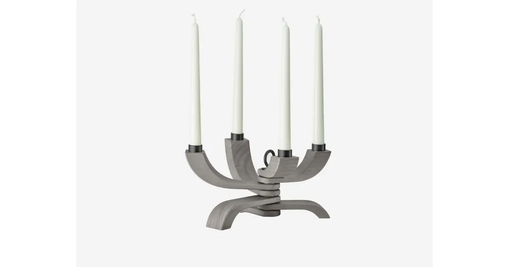 Značkový Skládací svícen Nordic Light Grey