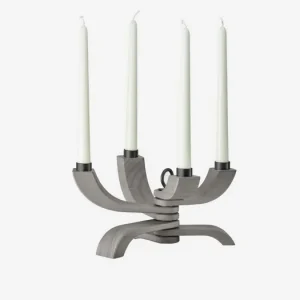 Skladací svietnik Nordic Light Grey Oblíbený