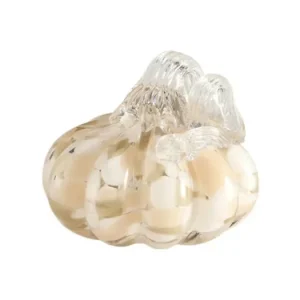 Bezpečná Platba Sklenená dekorácia Pumpkin Confetti 8 cm