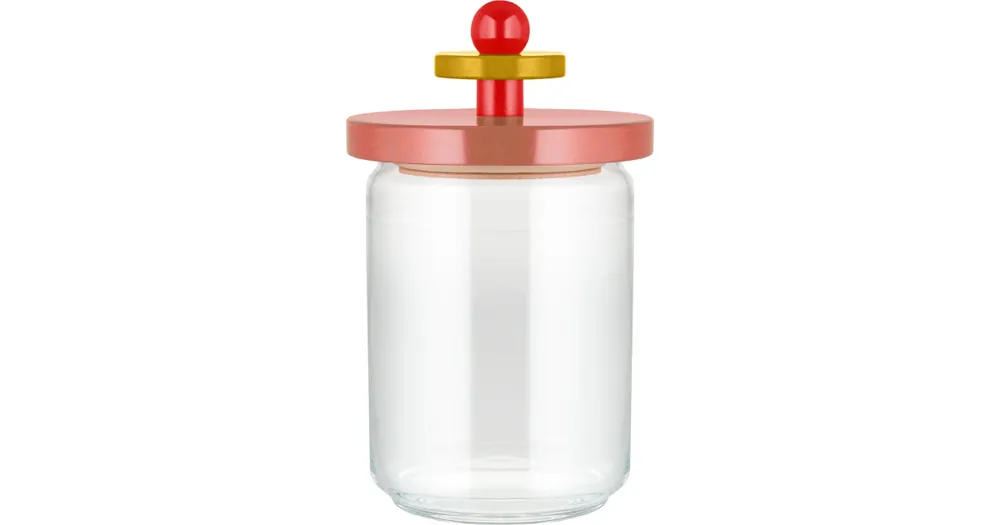 Expresní Doručení Sklenená dóza 100 Collection Alessi 1 l Pink