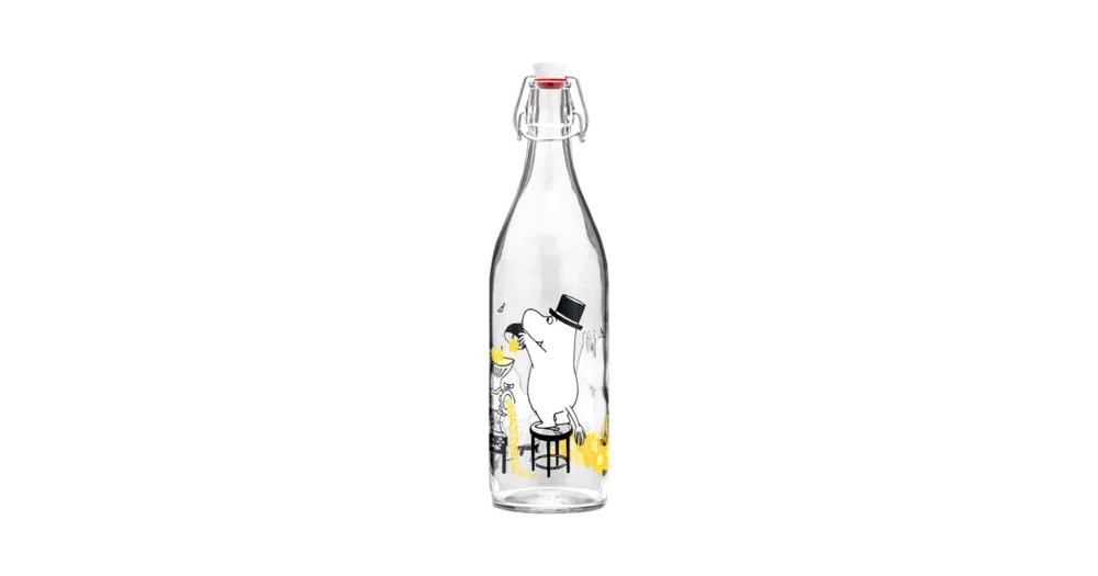 Skleněná láhev Moomin Fruits 1 l Ihned K Objednání