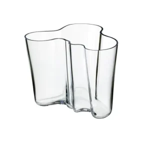 Aktuální Skleněná váza Alvar Aalto Clear 16 cm