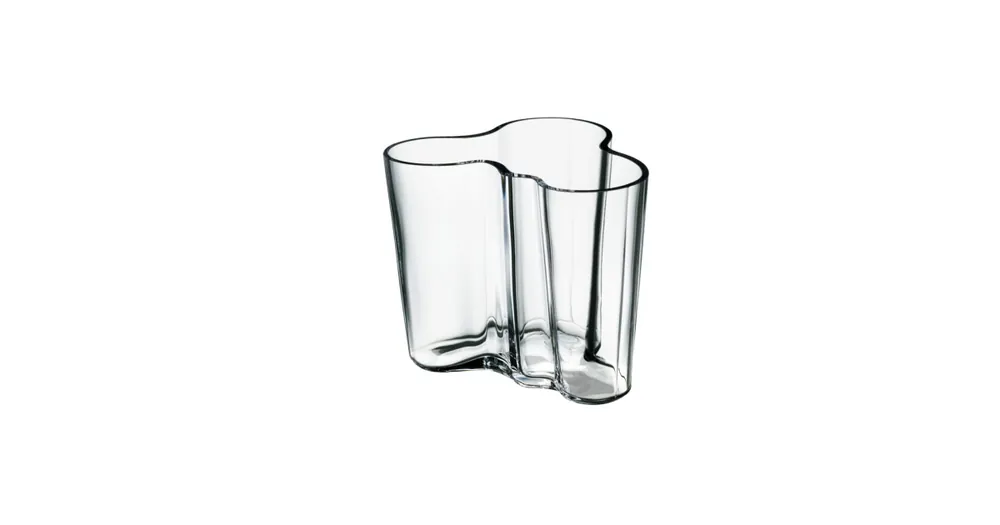 Sklenená váza Alvar Aalto Clear 9,5 cm Odeslání Ihned