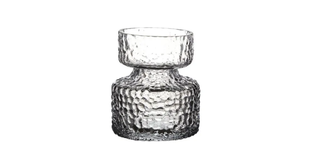 Skleněná váza Dotti Bulb Clear 12 cm Bezpečná Platba