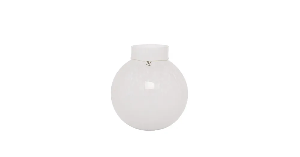 Autentický Skleněná váza Ernst White 22 cm