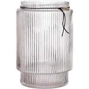 Akční Cena Sklenená váza Glasvas Stripes 28 cm