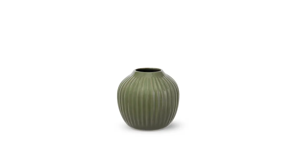 Váza Hammershoi Dark Green 13 cm Akce