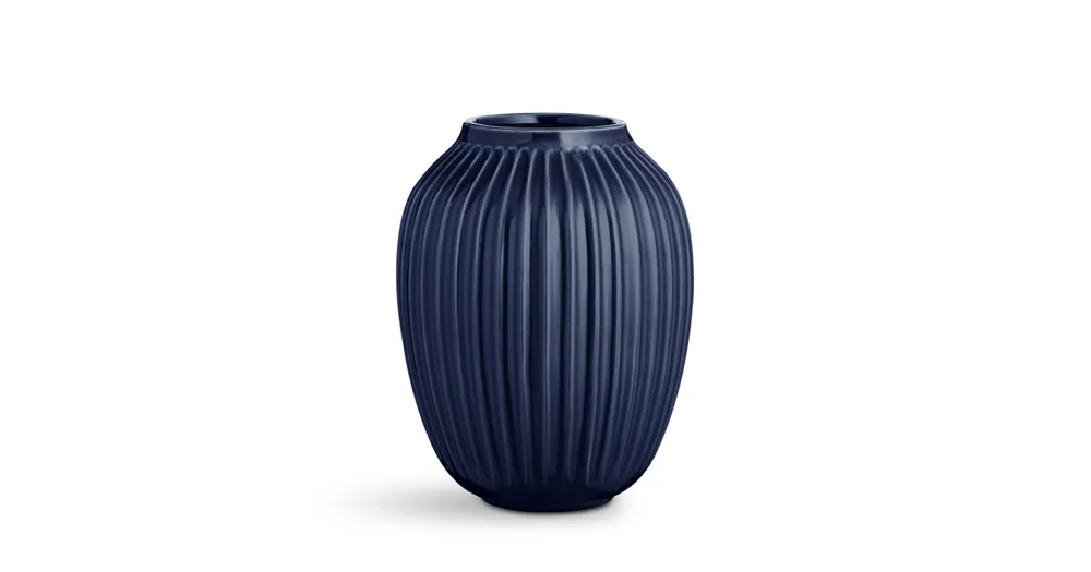 Aktuální Váza Hammershoi Indigo 25,5 cm