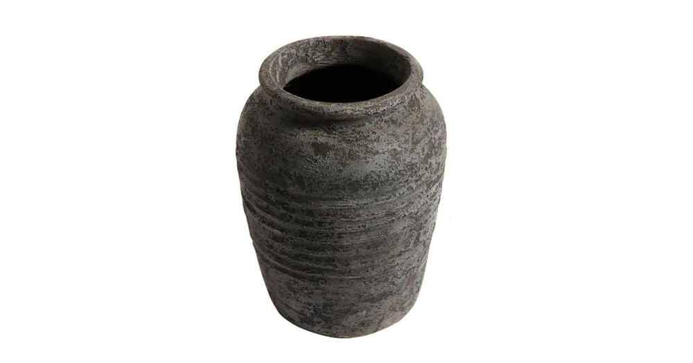 Váza Melancholia Mettalic Black 40 cm Značkový