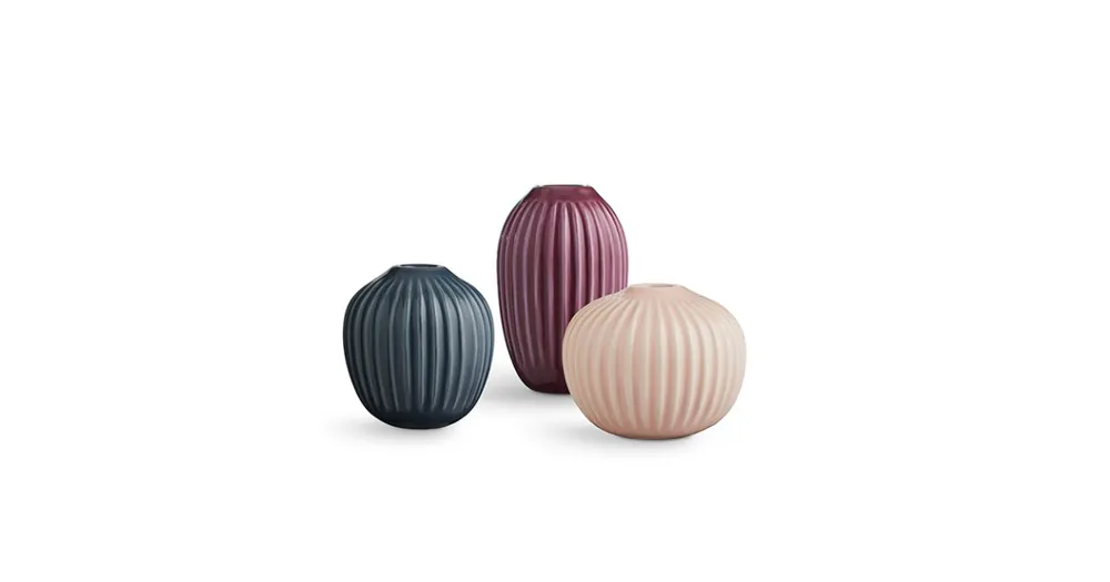 Vázy Hammershoi Rose Mini - set 3 ks Novinka