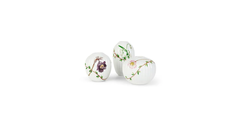 Vázy Hammershoi Spring Mini - set 3 ks Novinka