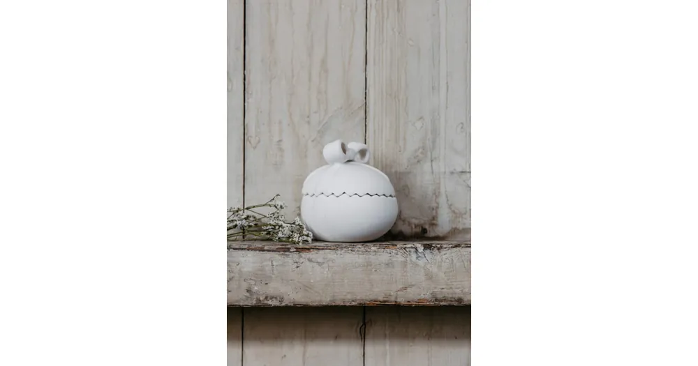 Nejlepší Volba Veľkonočná dekorácia vajíčko Lundby White 11 cm