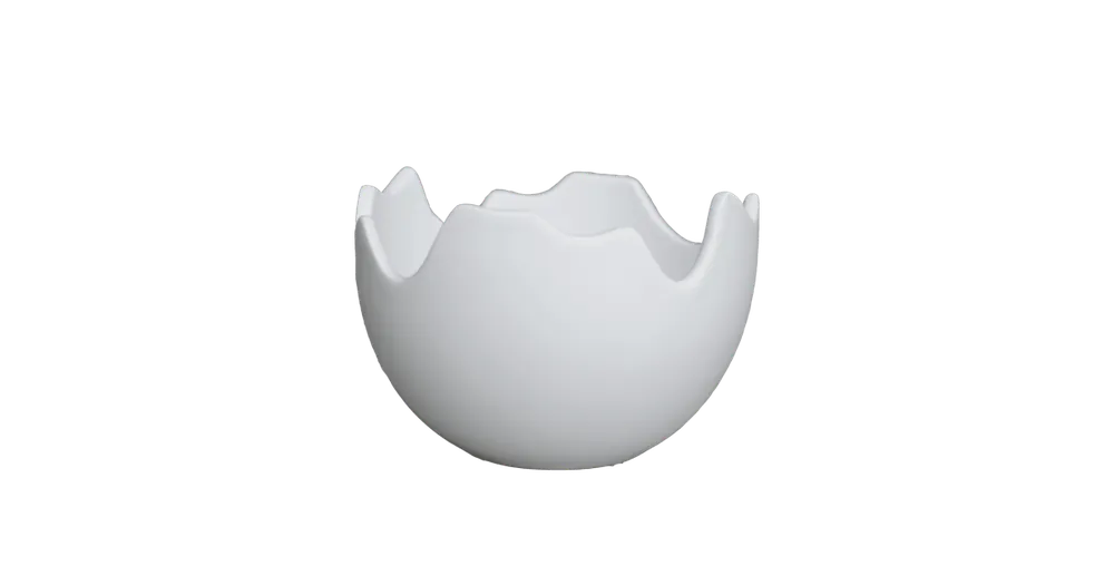 Velikonoční mísa/květník Happy Easter White Oblíbený