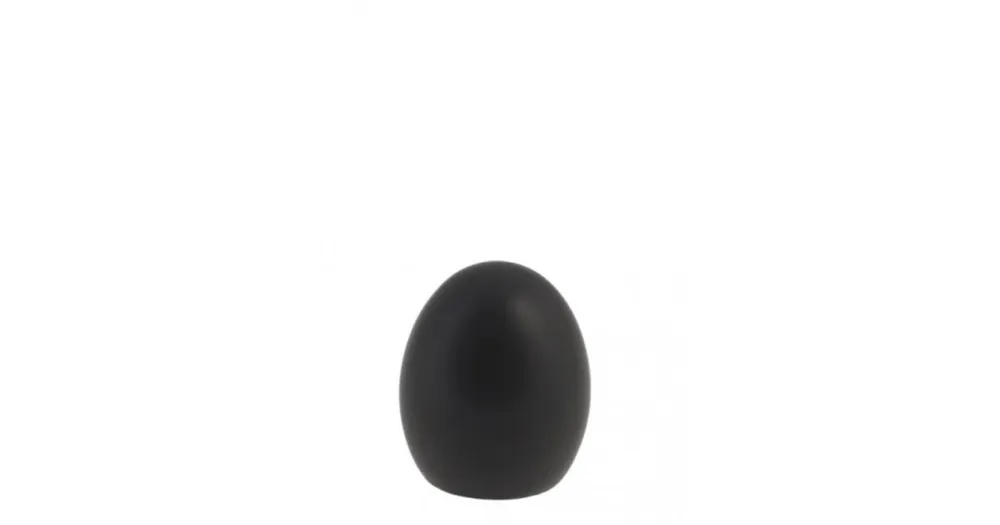 Velikonoční vajíčko Bjuv Black 8 cm Oblíbený
