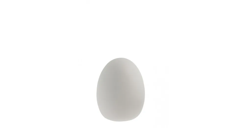 Rychlé Dodání Veľkonočné vajíčko Bjuv White 8 cm