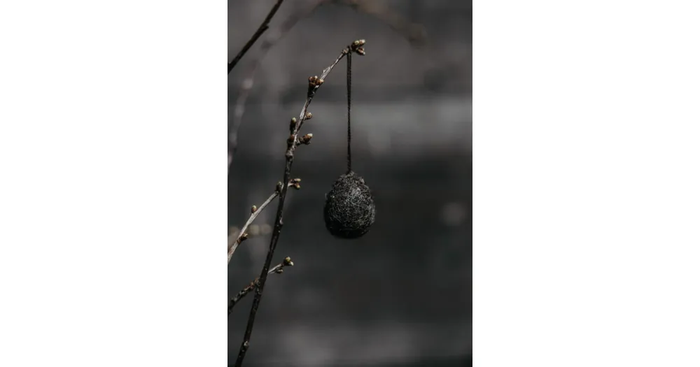 Veľkonočné vajíčko Ullas Dark Brown 3 cm Sleva