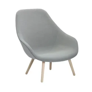 Finální Výprodej Křeslo AAL 92 Matt Lacquered Solid Oak, Steelcut Trio 133