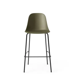 Barová židle Harbour Counter Chair 63 cm, olive/black steel Vysoce Kvalitní