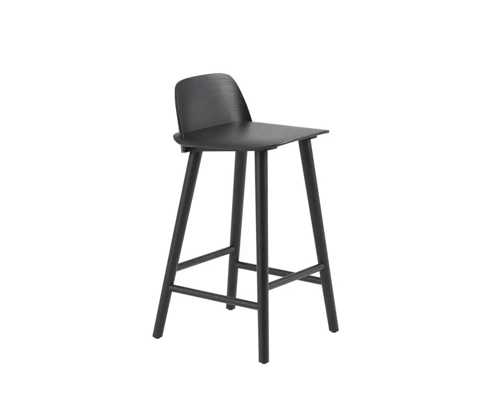Značkový Barová stolička Nerd 65 cm, black