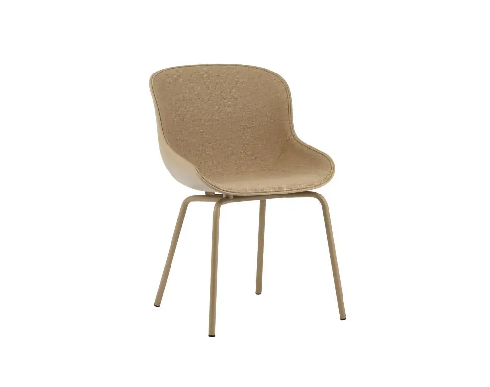 Čalouněná jídelní židle Hyg Chair Steel, sand/main line flax Nejprodávanější