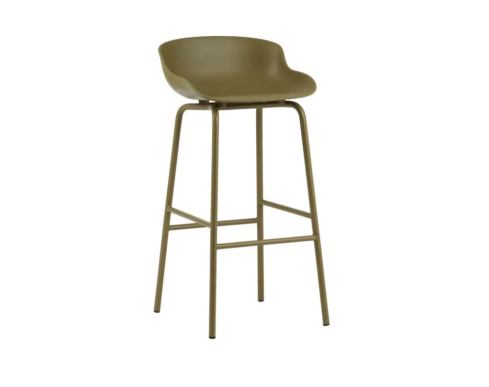 Ověřený Barová židle Hyg Barstool 75, olive