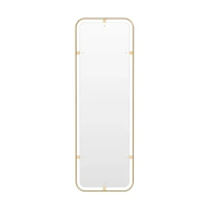 Cenově Výhodný Zrcadlo Nimbus Rectangular, polished brass