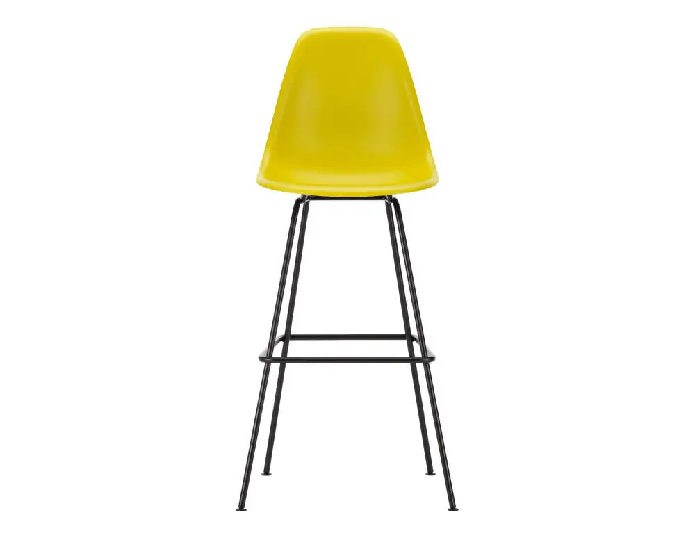 Barová židle Eames Plastic High, mustard Finální Výprodej
