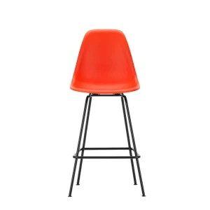 Expresní Doručení Barová židle Eames Plastic Low, poppy red