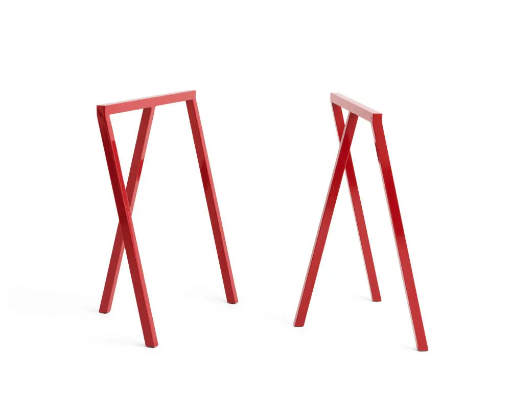 Sezónní Sleva Stolová podnož Loop Stand Frame set 2ks, maroon red