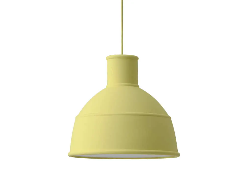 Poslední Šance Závěsná lampa Unfold, light yellow