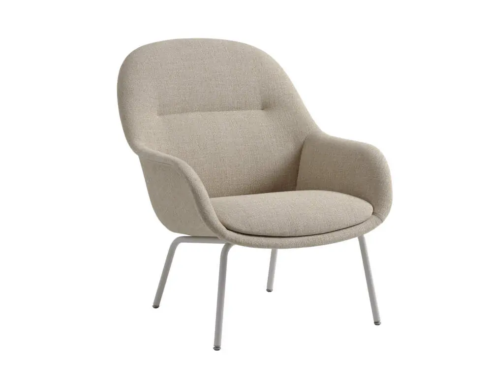 Nejprodávanější Křeslo Fiber Lounge Armchair Tube, Ecriture 240/grey