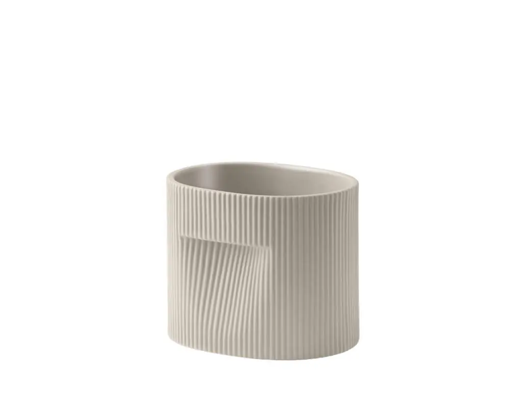Květináč Ridge Planter H15, beige Objednat Nyní