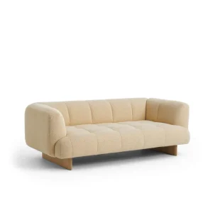 Autentický Pohovka Quilton Lift 2-seater, water based lacquered oak/Tartaglia 857