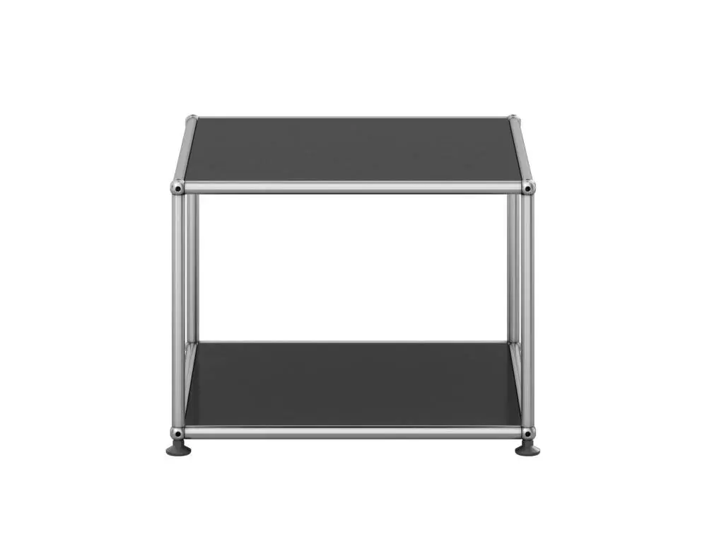 Značkový Odkládací stolek USM Haller M22, graphite black