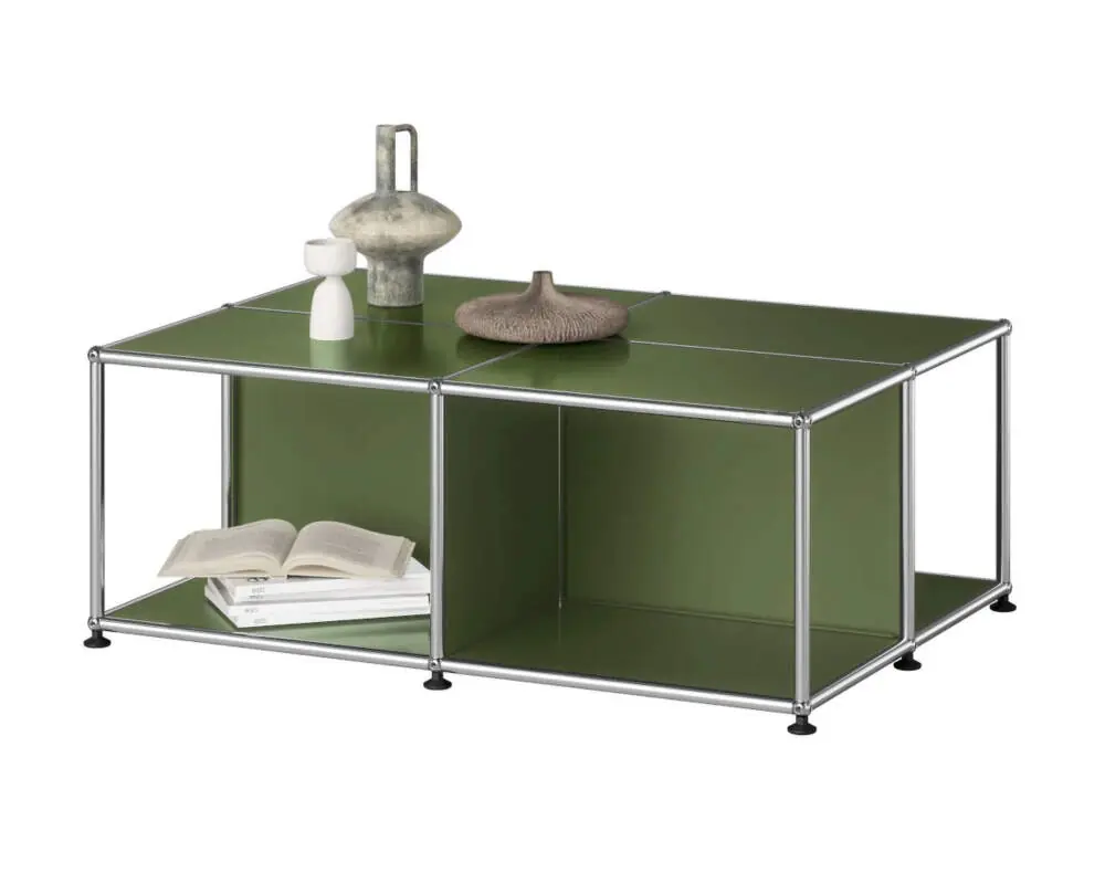 Dokud Zásoby Vydrží Konferenční stolek USM Haller LB08, olive green