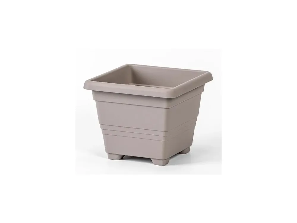 Květináč Begonia 18x18 taupe Akce