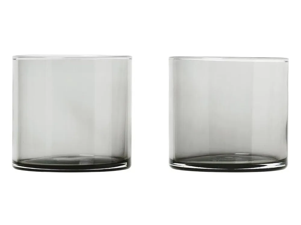 Nakupujte Hned Set 2 ks sklenice, 200 ml, kouřové