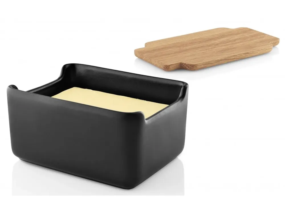 Expresní Doručení Máselnice s dubovým víkem Nordic kitchen
