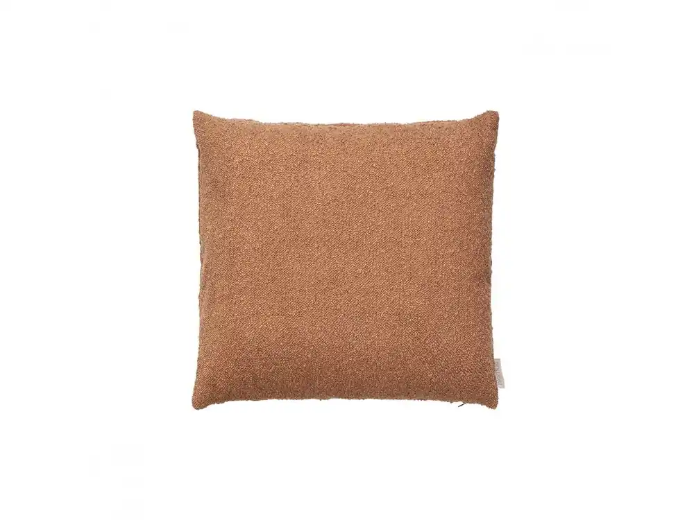 Víkendová Akce Potah na polštář Boucle 40 x 40 cm cihlově hnědý