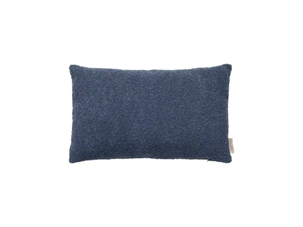 Potah na polštář Boucle 30 x 50 cm tmavě modrý Akční Nabídka
