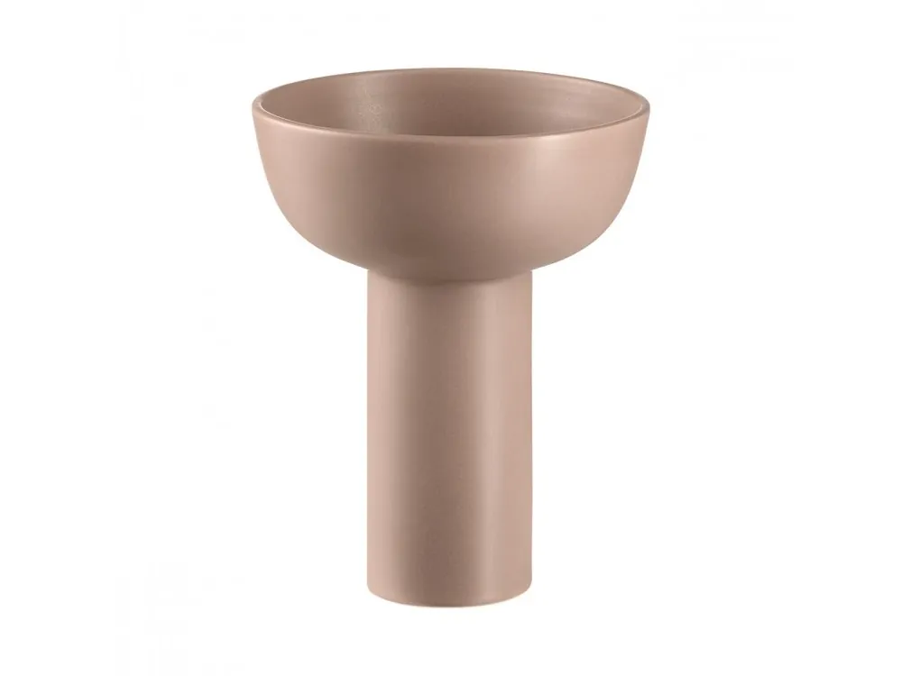 Váza keramická Miyabi 21 cm cihlová Sleva