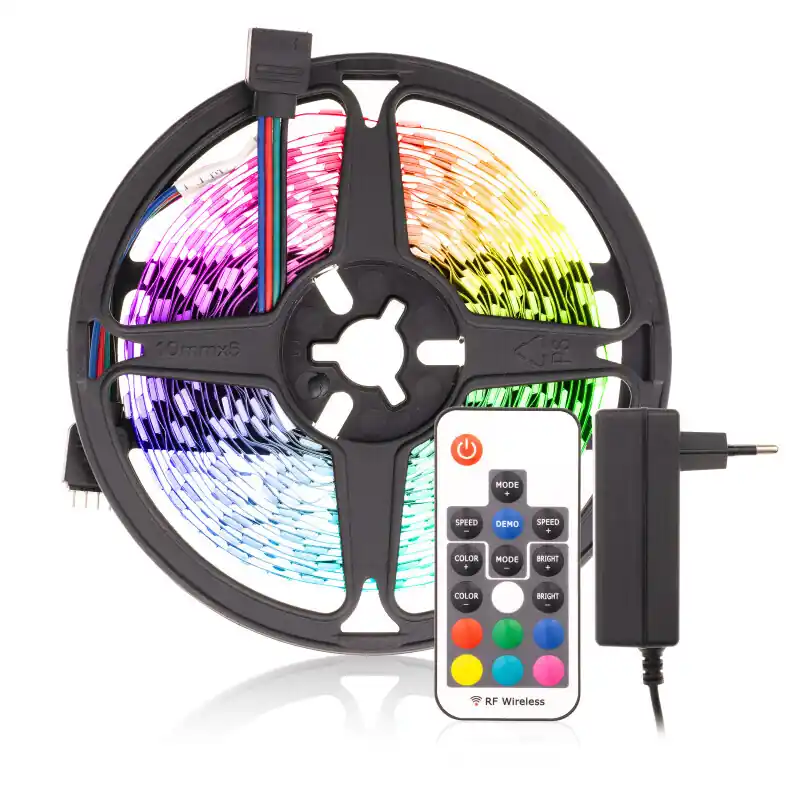 Sada LED pásku RGB 5m 35W 5M9W-RGB Akční Cena
