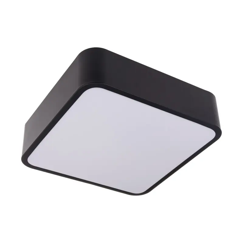 LED svítidlo RENDO 48W CCT hranaté černé stropní Aktuální