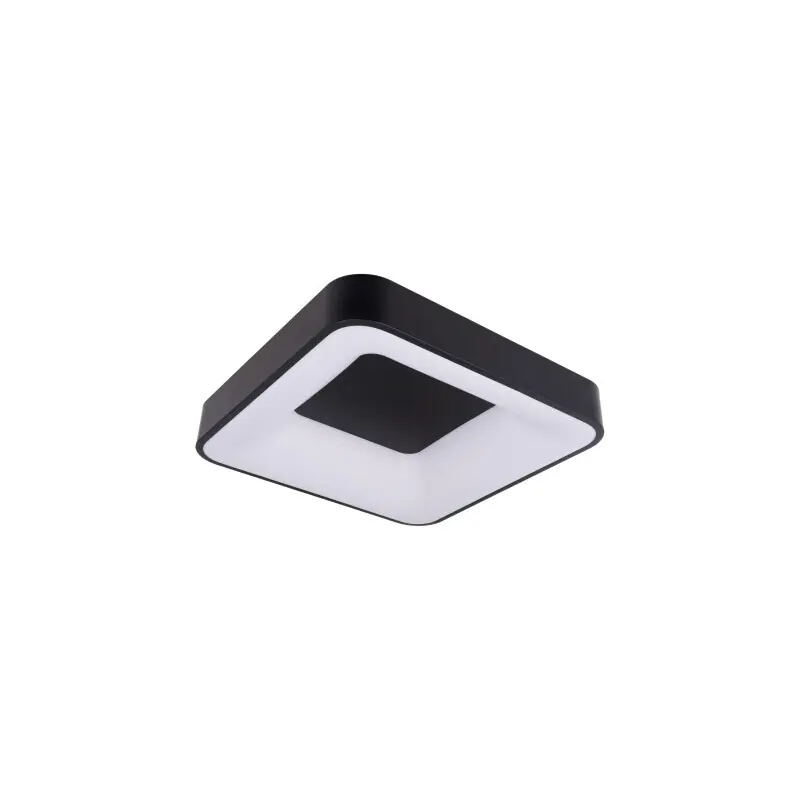 LED svítidlo ZULU 32W CCT hranaté černé stropní Vrácení Zdarma