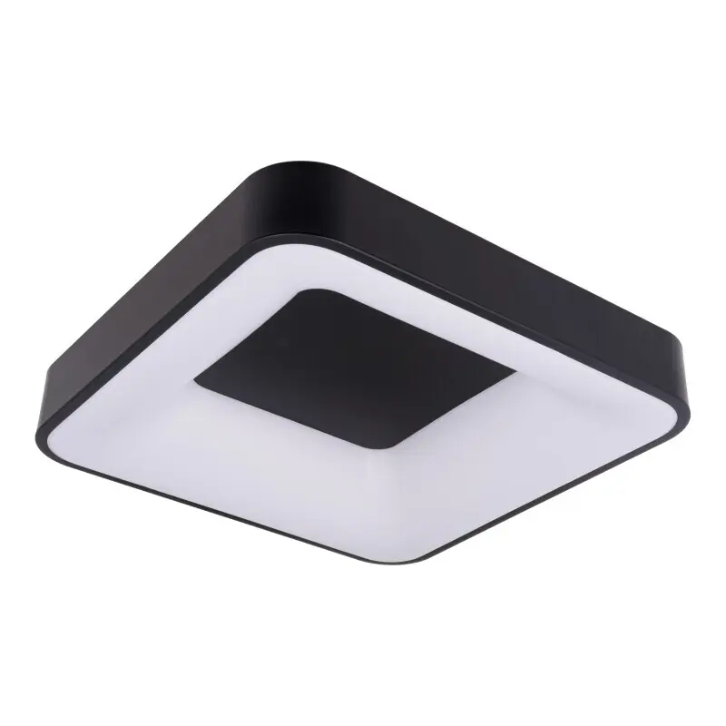 Sleva LED svítidlo ZULU 60W CCT hranaté černé stropní