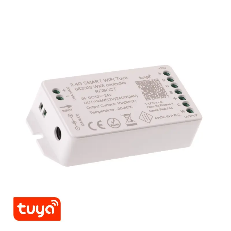 SMART WIFI Tuya ovladač WX5 RGBCCT Nízká Cena