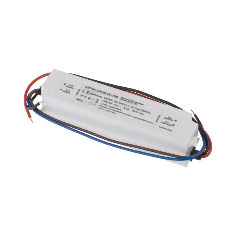 Rychlé Dodání LED zdroj 12V 100W LPV5-12-100 Záruka 5 let
