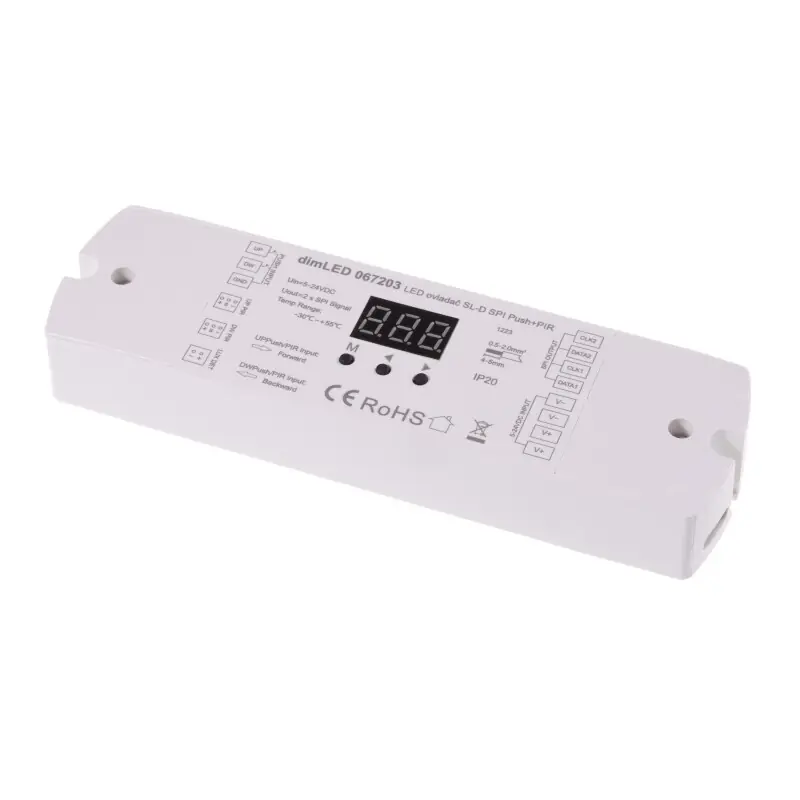 dimLED ovladač SL-D SPI pro digitální pásky Ověřený
