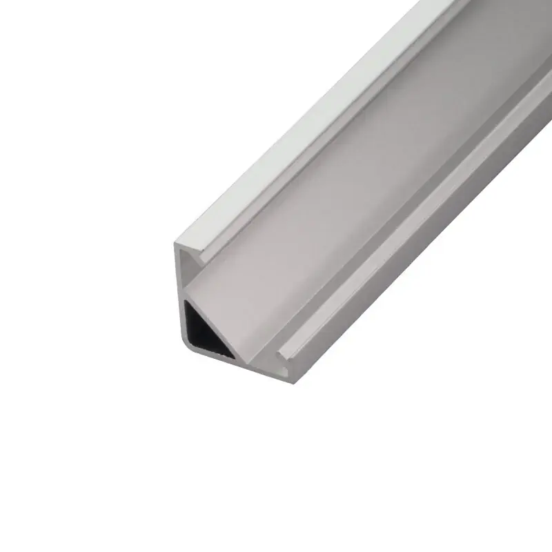 Expresní Doručení LED profil R6 stříbrný rohový 16*16, Profil bez krytu 2m